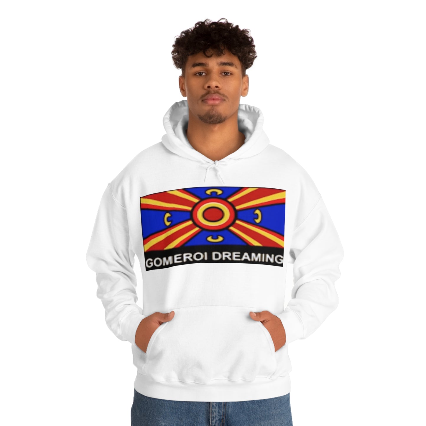 Gomeroi Dreaming Unisex Heavy Blend™ Hooded Sweatshirt